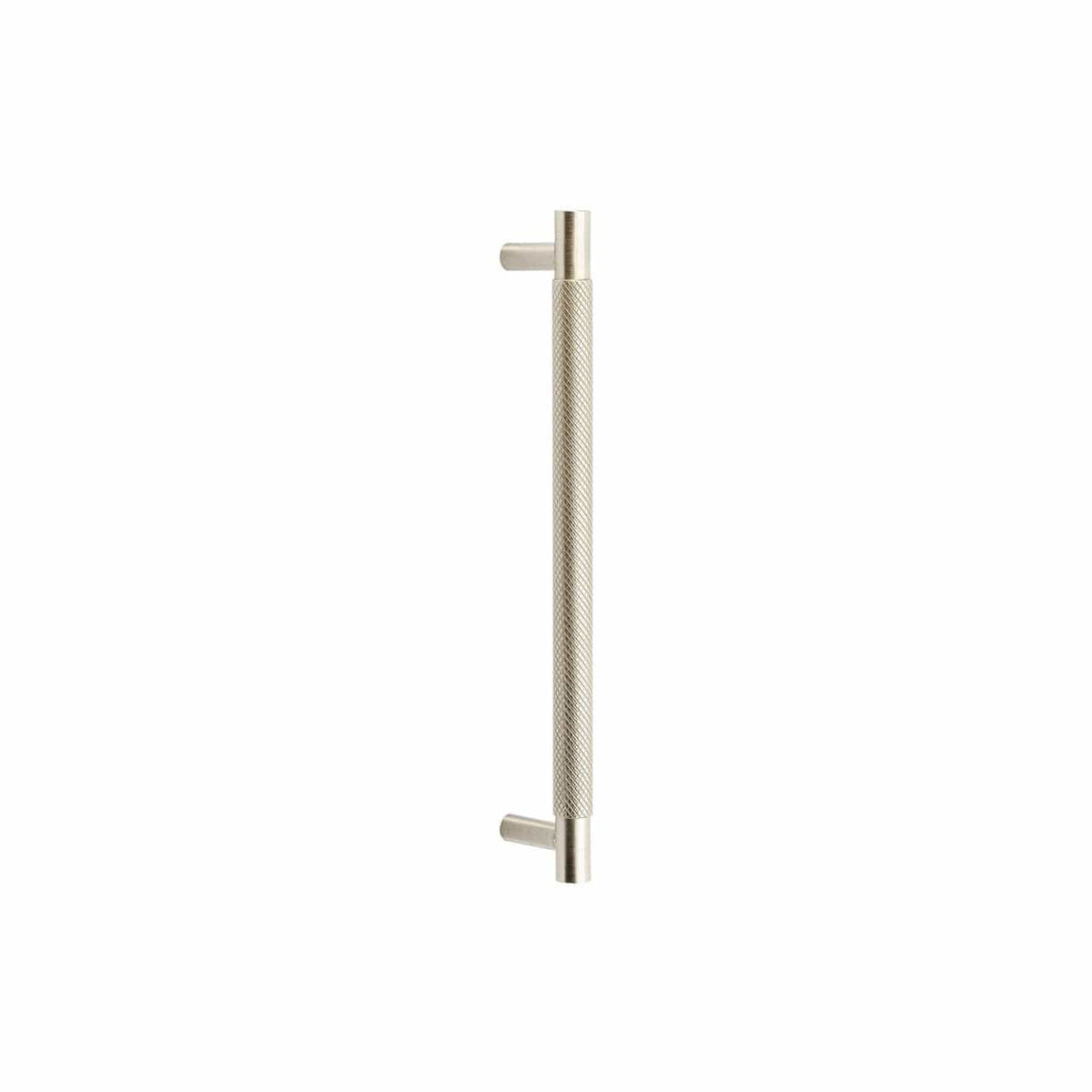 Satin Nickel Knurled handle 160mm