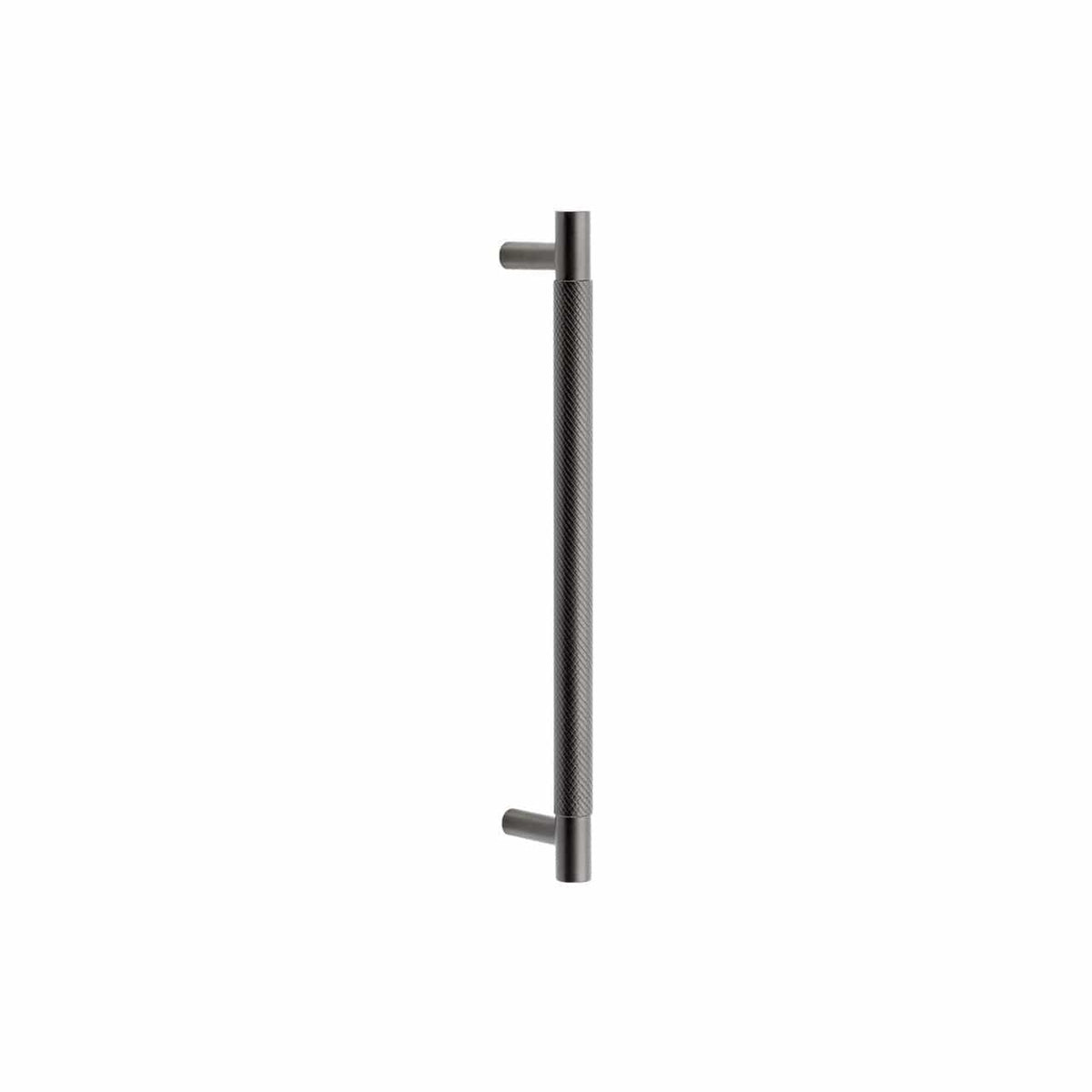 Gunmetal Grey Knurled handle 160mm