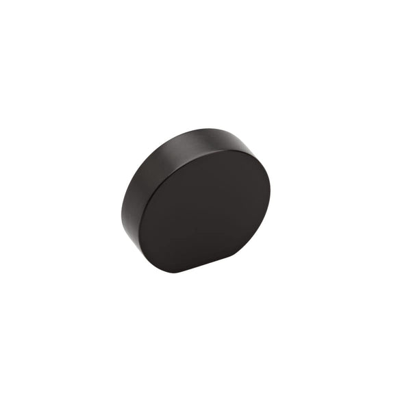 black curve cupboard knob 25
