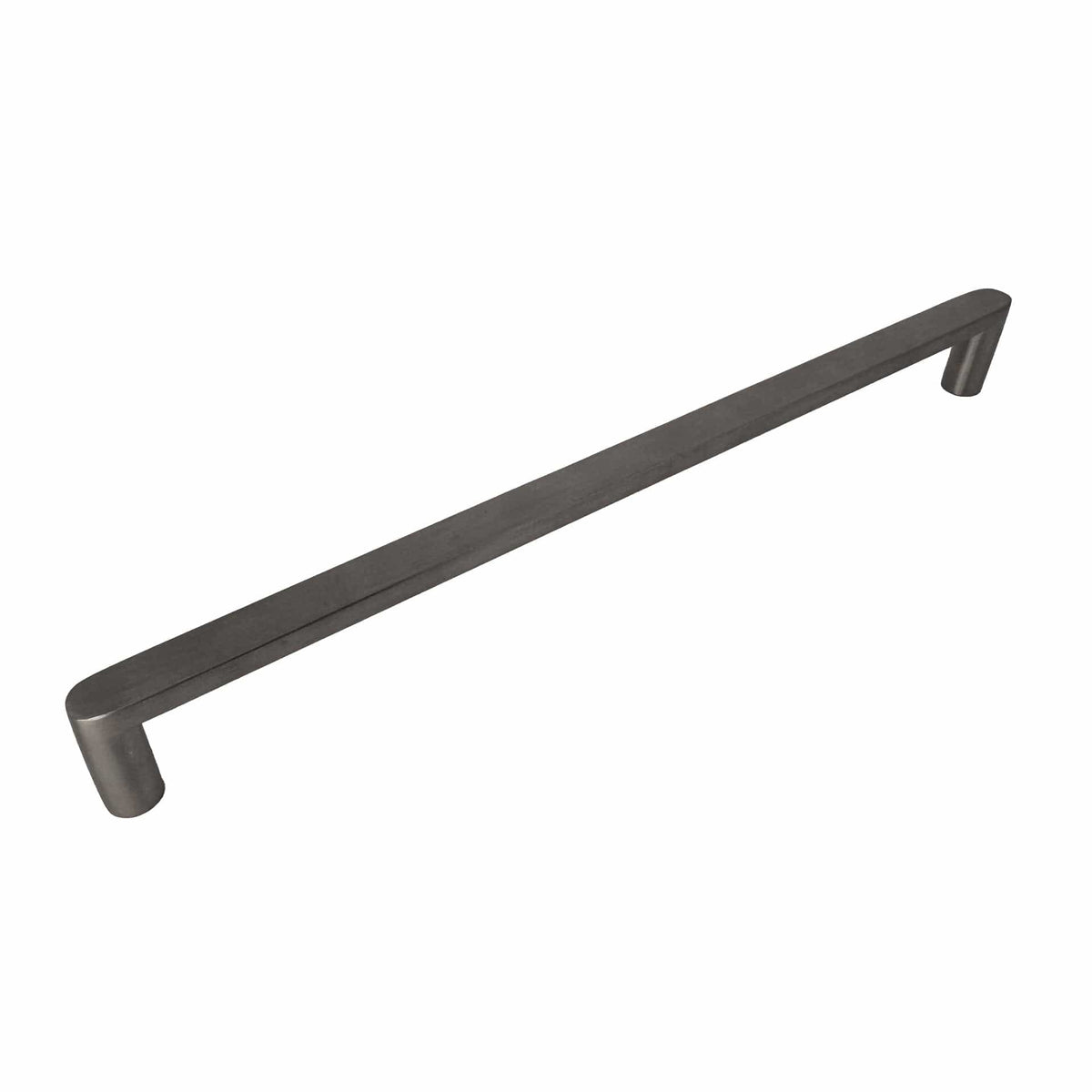 Gunmetal Grey Curved Edge Cupboard Handle