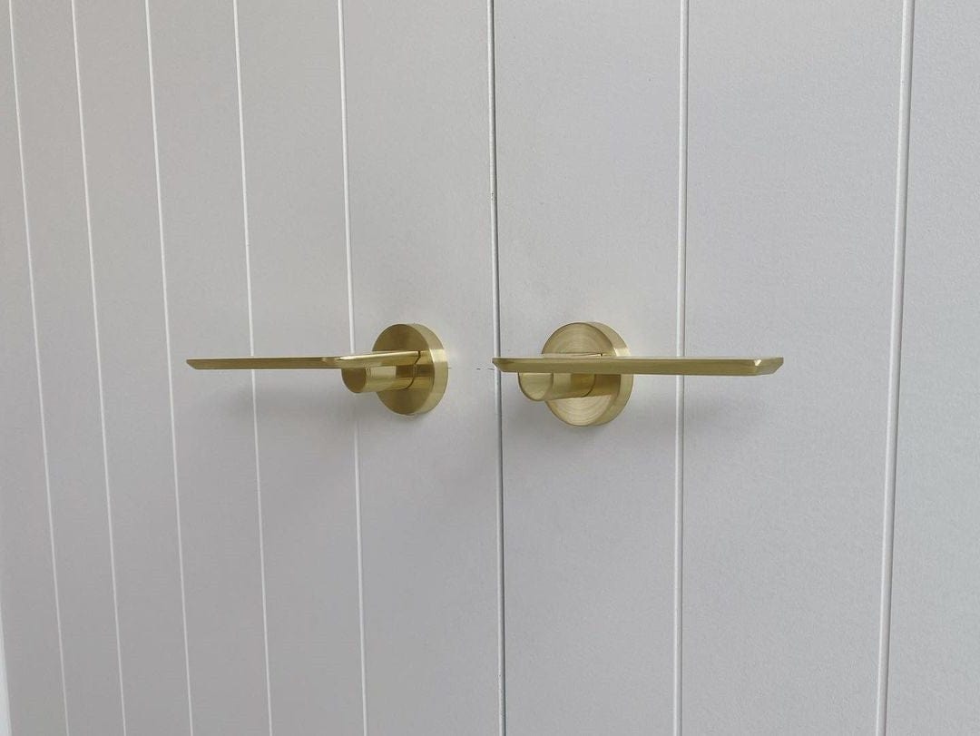 brass wardrobe dummy handles