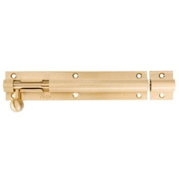 Brushed Satin Brass door bolt Zanda
