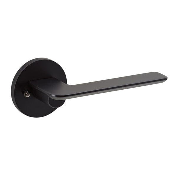 50mm hole privacy black door handle