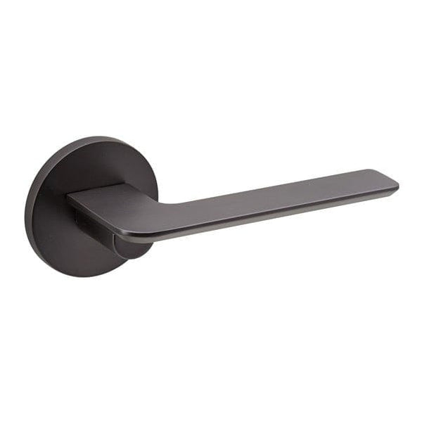 50mm hole passage gunmetal grey door handle