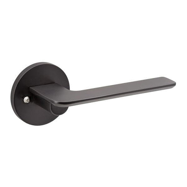 Gunmetal Grey Privacy Door Handle 63mm | Mucheln Edge Series