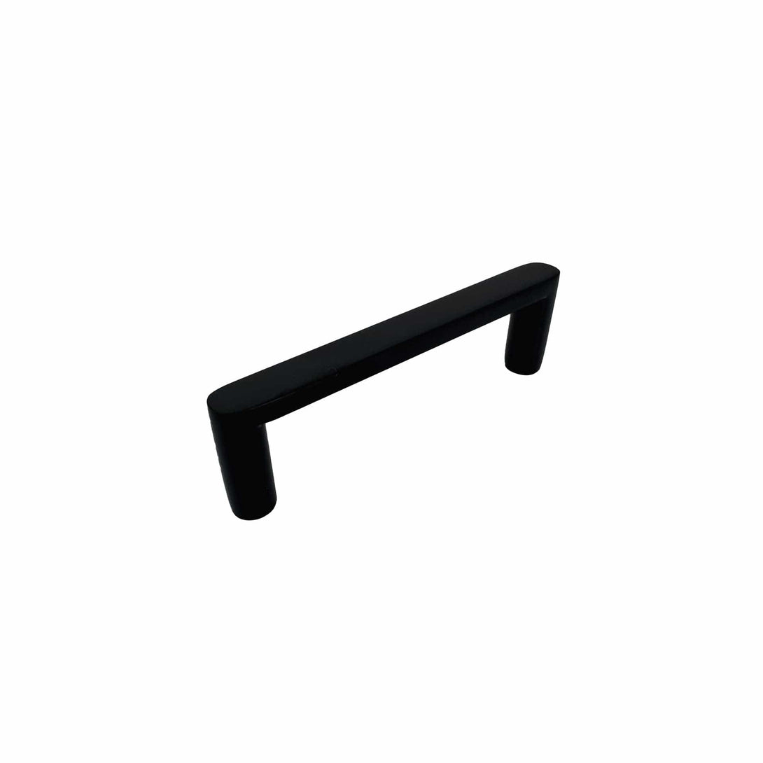 Matte Black Curved Edge Cupboard Handle