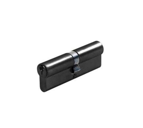 double euro cylinder black