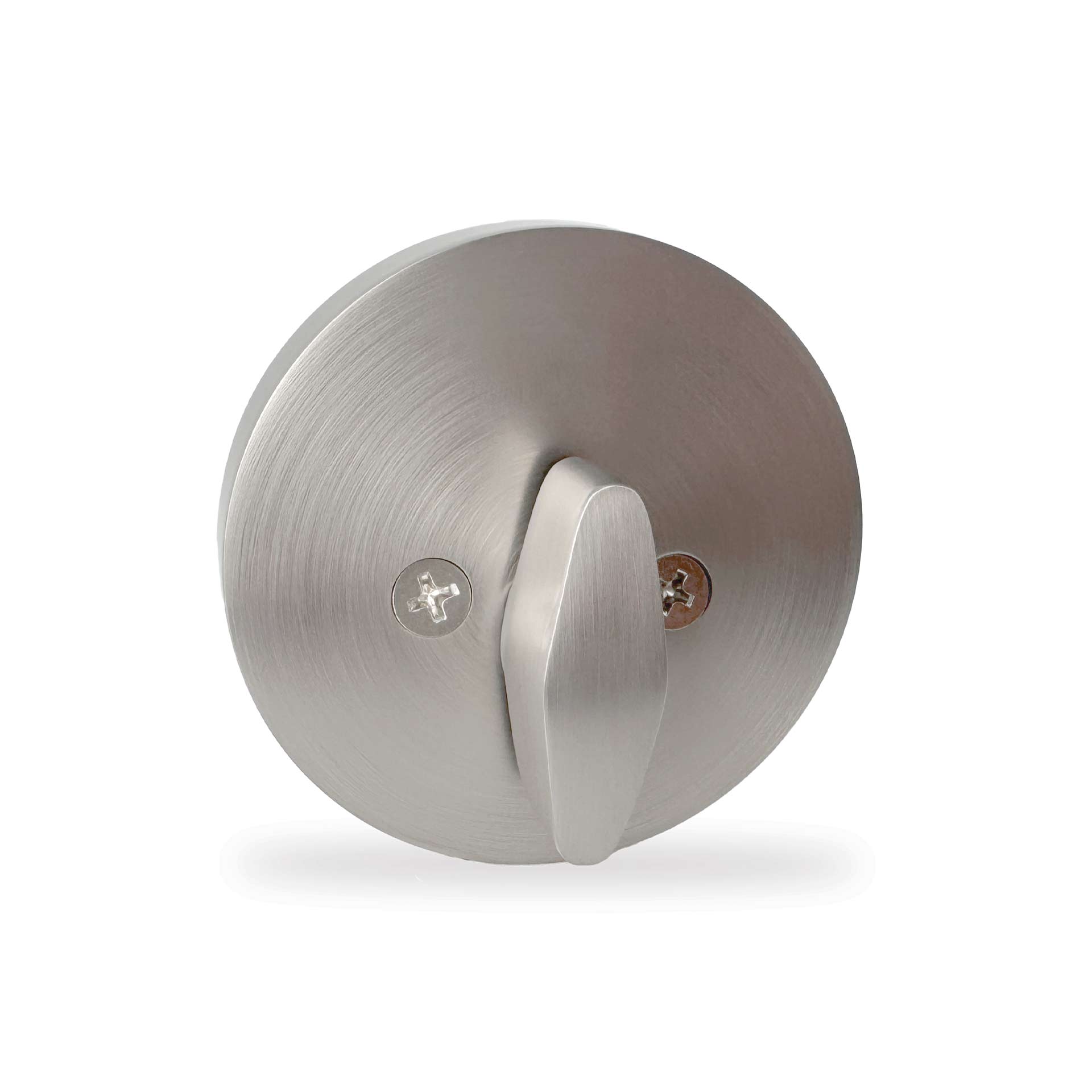 Satin Nickel Entrance Deadbolt (Key and Snib) 63mm | Mucheln – HardwareBox