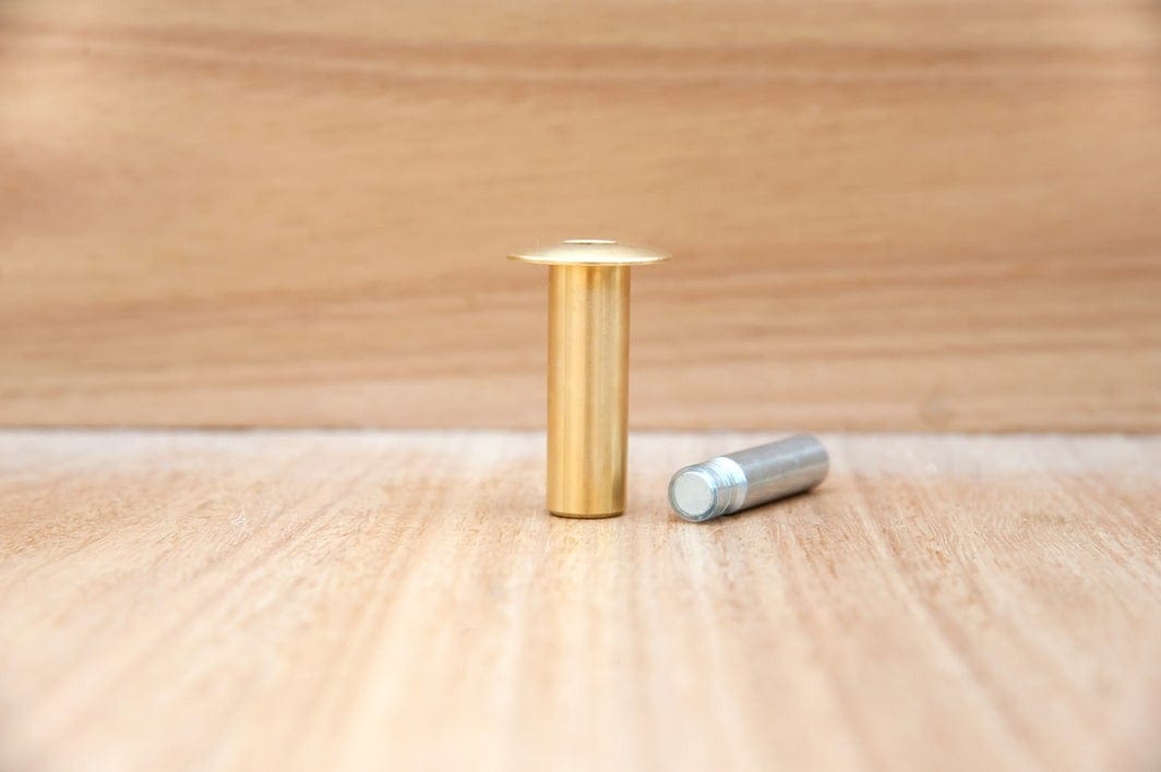 Fantom Door Stop Brushed Brass