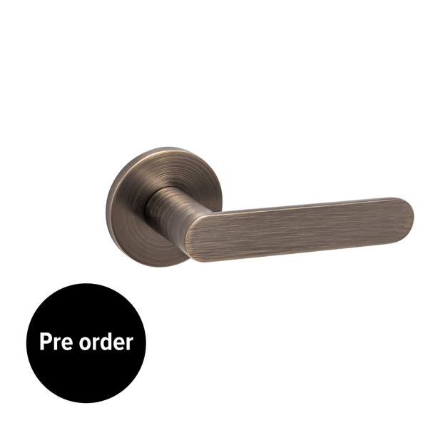 Antique Bronze Passage Door Handle 63mm | Mucheln Berkley Series