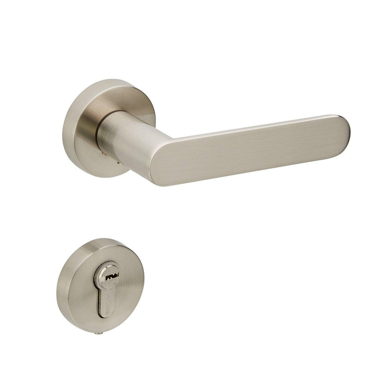 Satin Nickel Entrance Handle