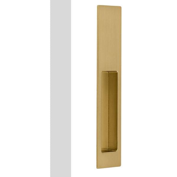 duke brushed brass sliding door handle passage 1