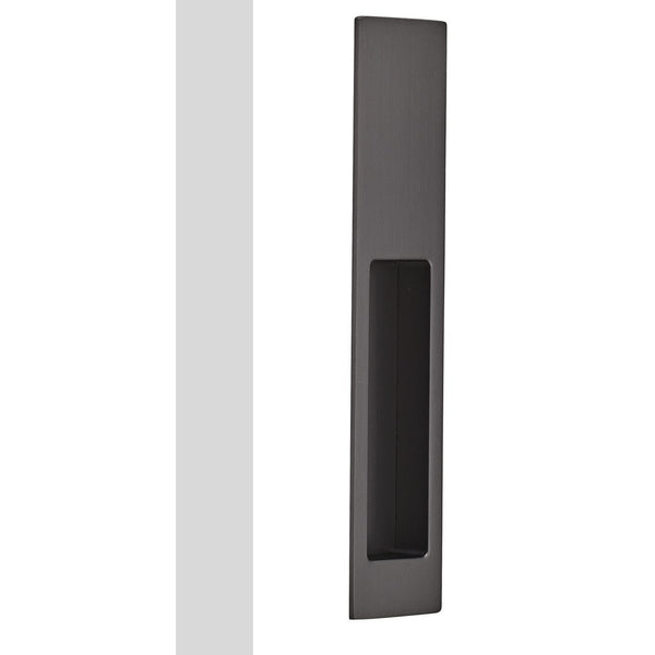 duke gunmetal grey sliding door handle 1 passage