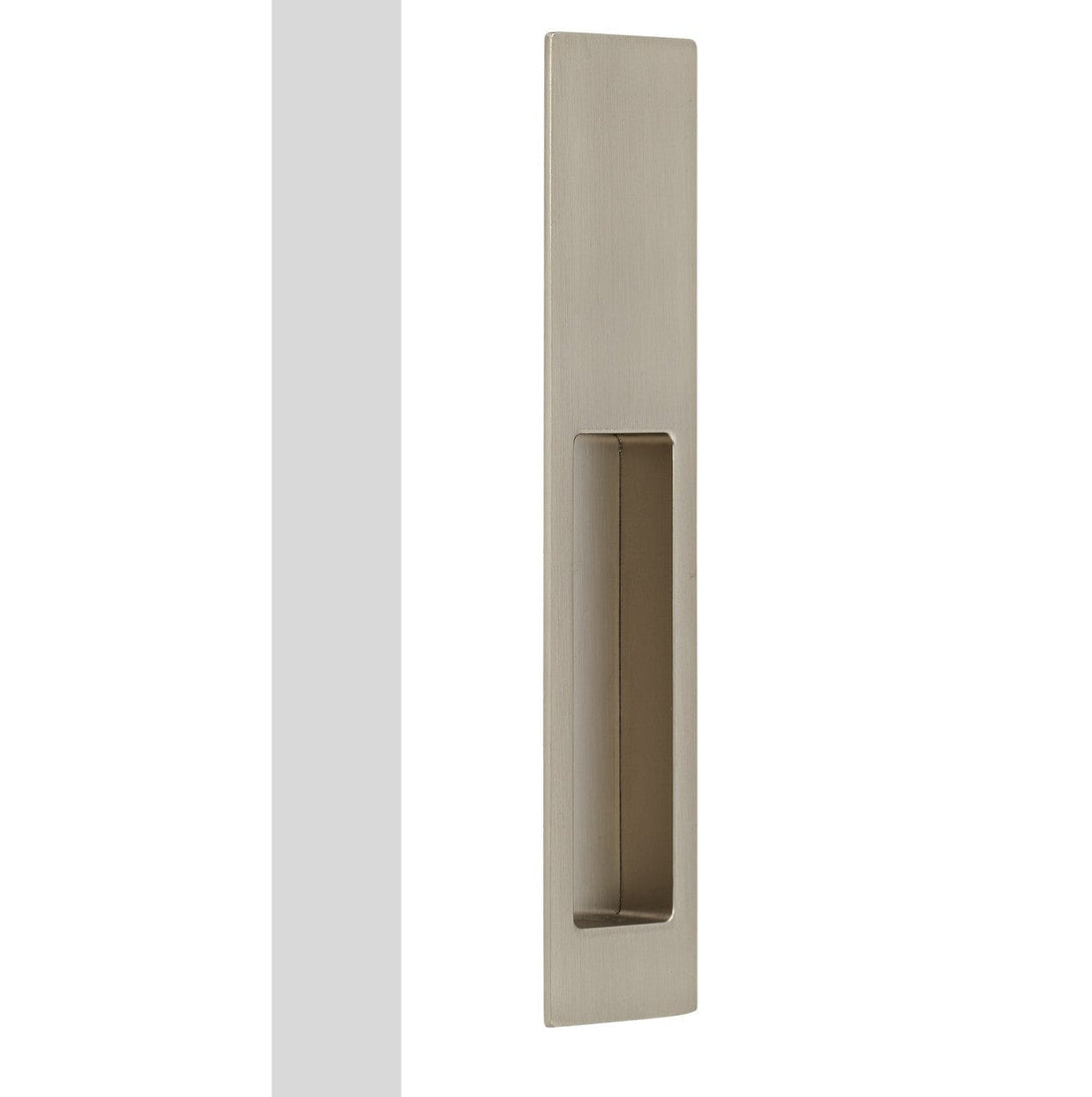 duke satin nickel sliding door handle passage 1