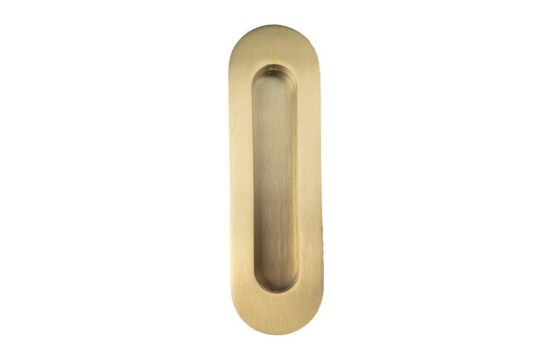 Brass oval pull