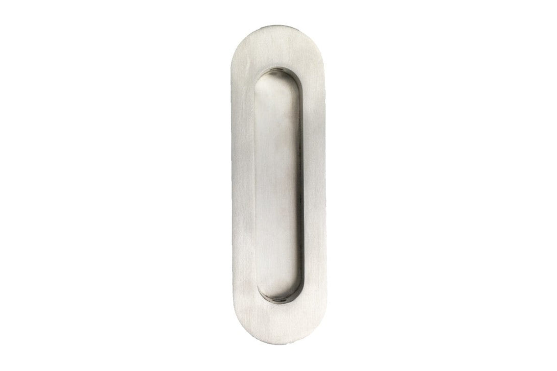 Satin Nickel oval pull