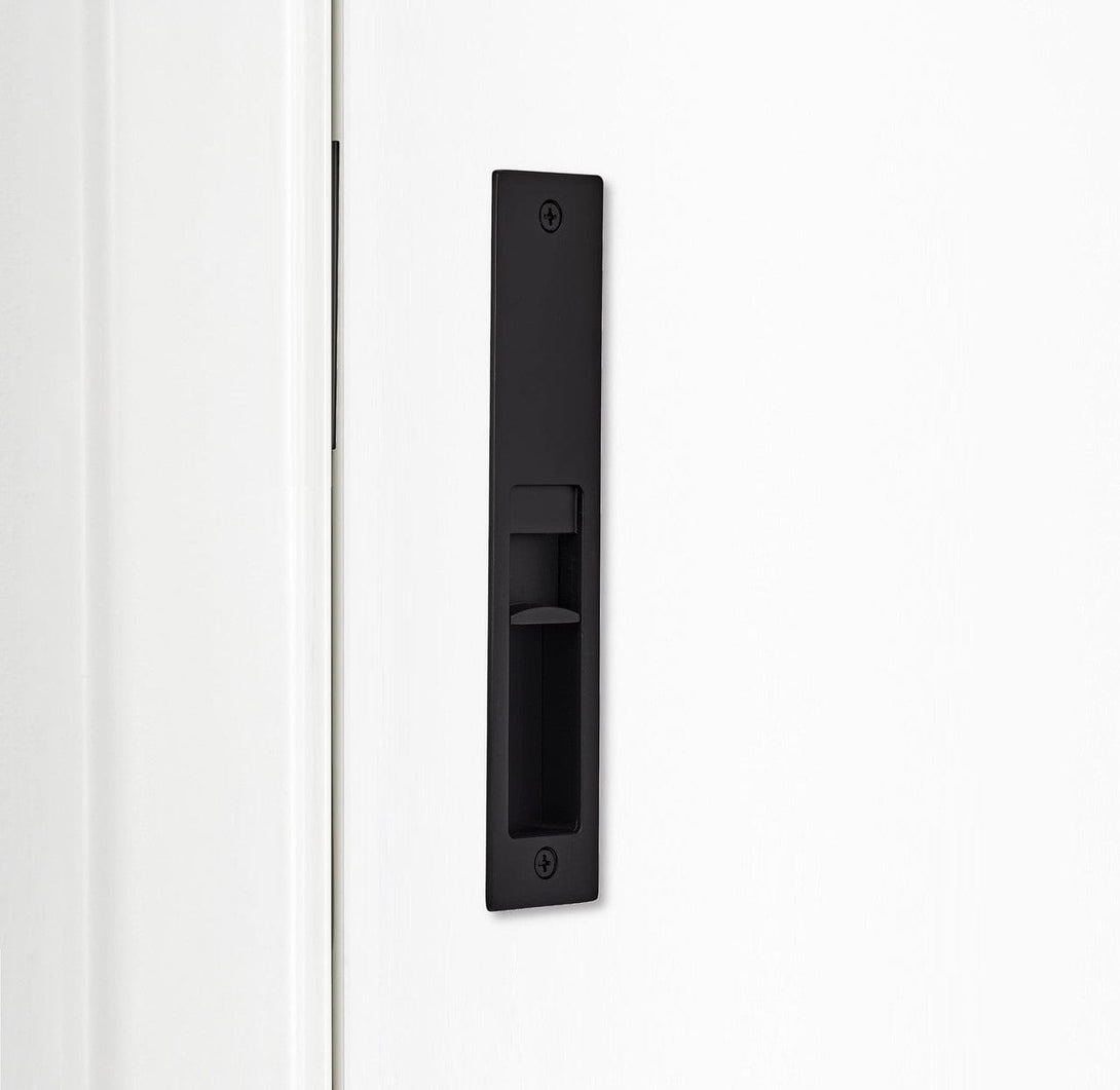 Duke Privacy Set Matte Black Sliding Door Privacy Set I Mucheln Duke Series – HardwareBox