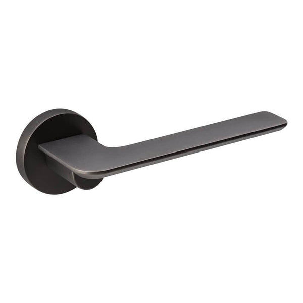 Gunmetal grey door handle edge dummy