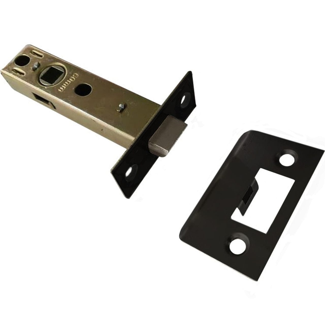 Matte Black 60mm Backset Passage Tube Latch | Mucheln – HardwareBox