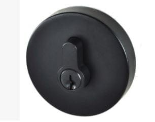 lonsdale deadbolt round black