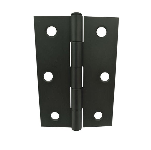 Matte Black Loose Pin Door Hinge 85mm x 60mm (2 Hinges) | Mucheln