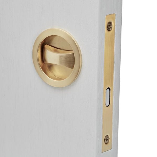 brass cavity sliding lock