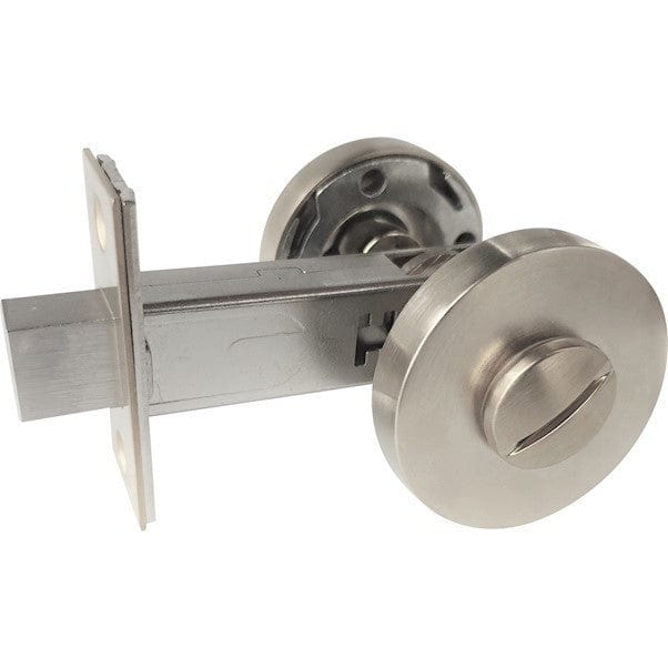Satin Nickel Separate Privacy Lock I Mucheln – HardwareBox
