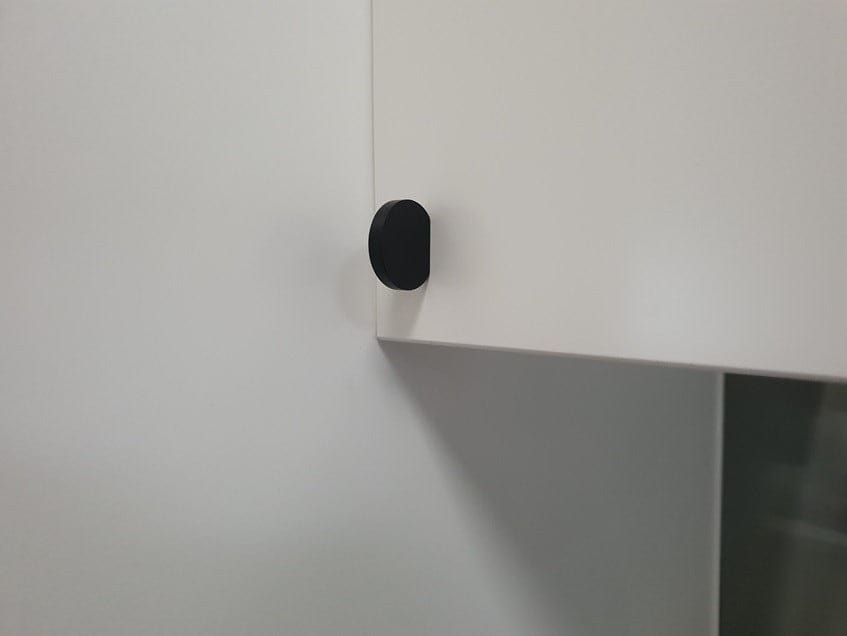 curve door handle in-situ