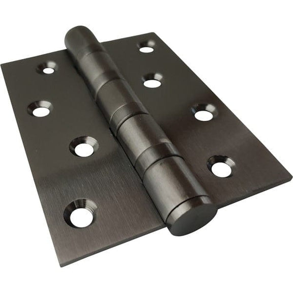Gunmetal Grey Loose Pin Door Hinge 100mm x 75mm (2 Hinges) Mucheln