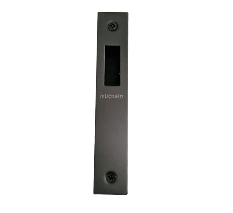 Gunmetal Grey Sliding Door Privacy Set I Mucheln Duke Series – HardwareBox